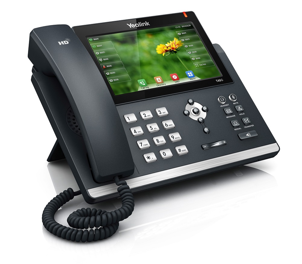 Yealink SIP-T48G - это корпоративный телефон нового поколения, отличающийся ультра- элегантным бизнес-дизайном и продвинутыми техническими характеристиками.