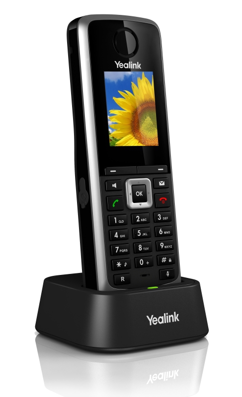 W52H - дополнительная трубка для комплекта (базовая станция + трубка) SIP-телефона Yealink W52P.