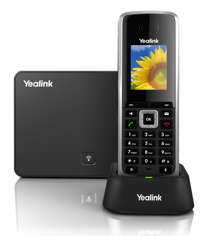 Yealink W52P - это беспроводная телефонная система, состоящая из базовой станции и беспроводной трубки, созданная специально для малого бизнеса и компаний, которым важны экономичность и масштабируемость решений.